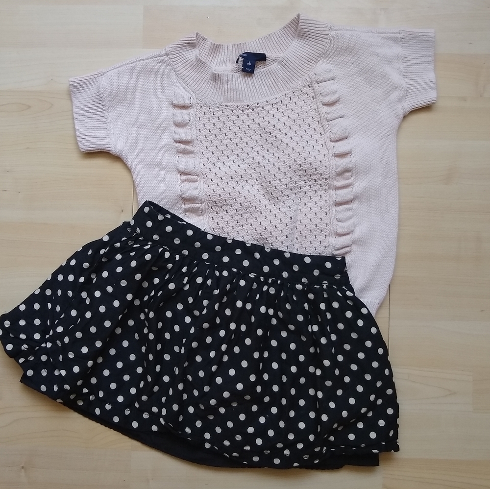 Gap Matching Set Sweater and Skirt Sz 10